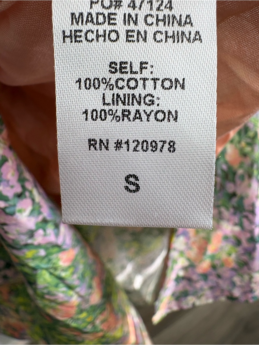 ❤️NEW entro Floral Zip-Front Midi Dress in Green and Orange - Picture 6 of 10